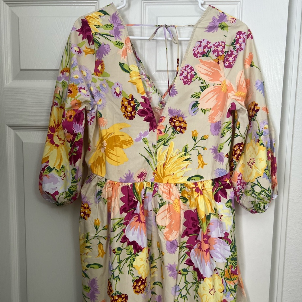 HM flower dress